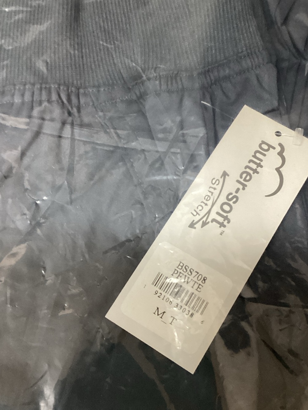 Uniform Advantage Women’s Pewte/Dark Gray Scrub Set- Packackage - Picture 4 of 5